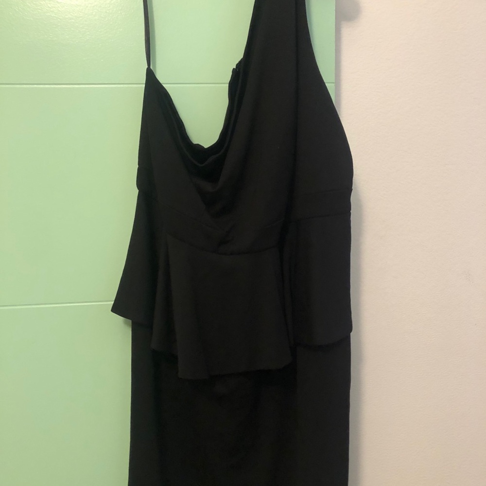 NWT Torrid 22 One Shoulder, Peplum Dress